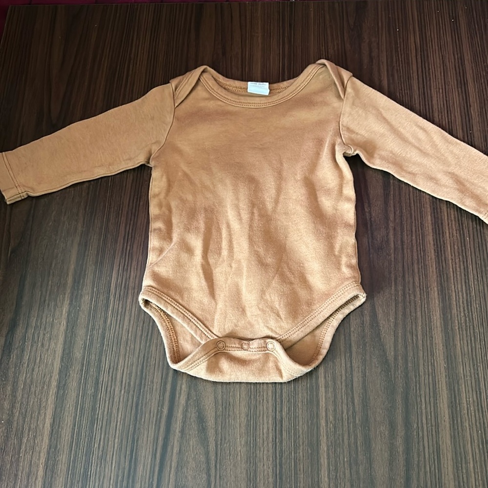 (3 for $15) 3-6 Month Baby Organic Cotton Onesie